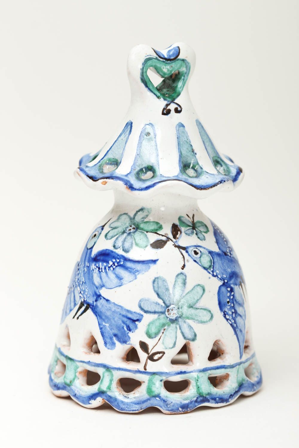 Keramik Handarbeit Figur aus Ton Haus Dekoration originelles Geschenk Souvenir foto 3