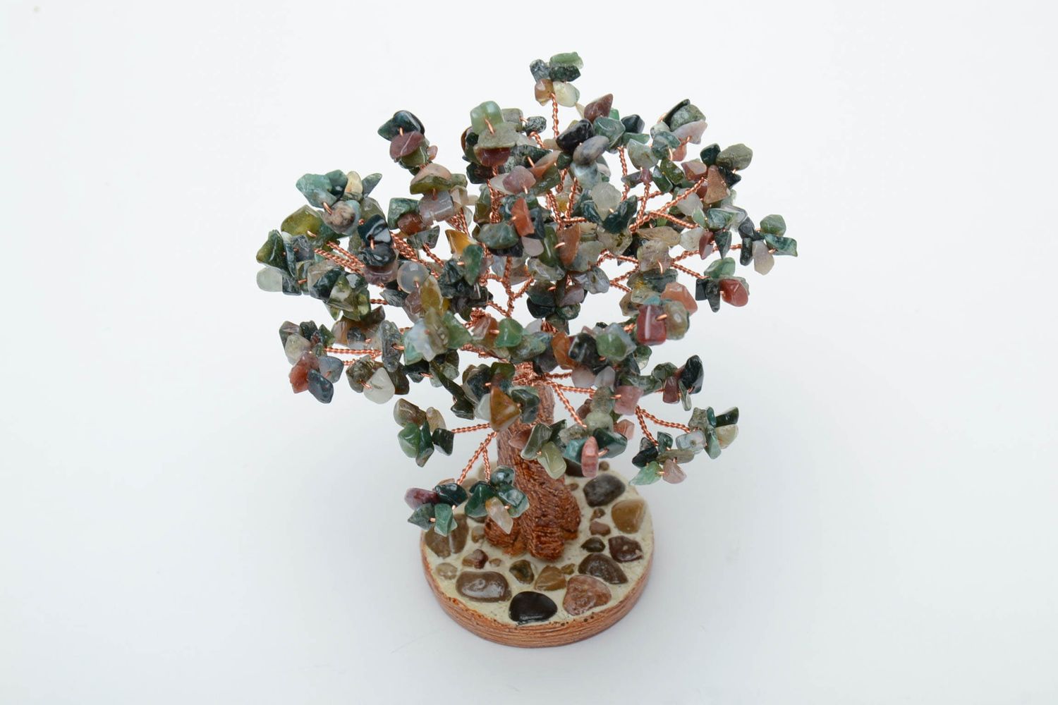 Árbol en miniatura de jaspe  bonsái foto 3