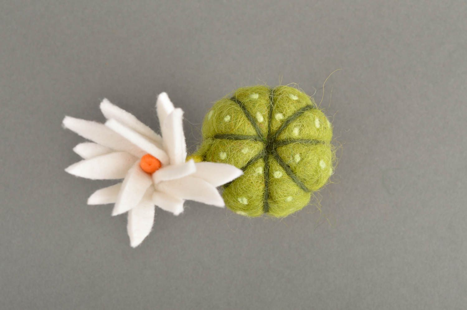 Handmade Filz Dekoration Kaktus im Topf Haus Spielzeug Designer Geschenk foto 4
