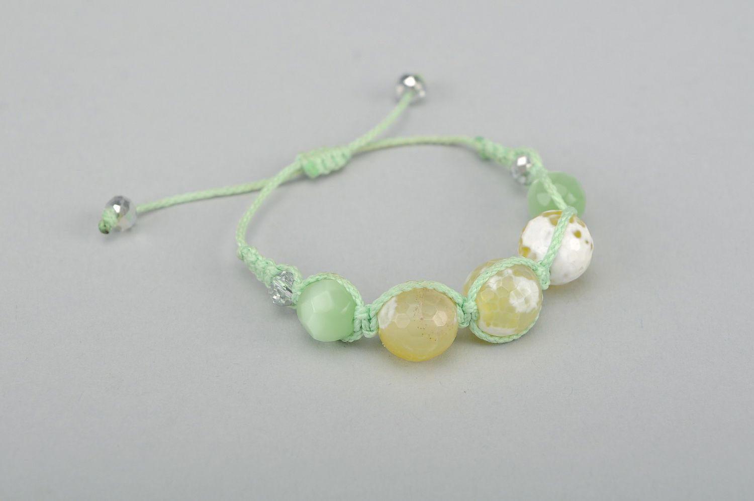 Bracelet with Natural Stones photo 3