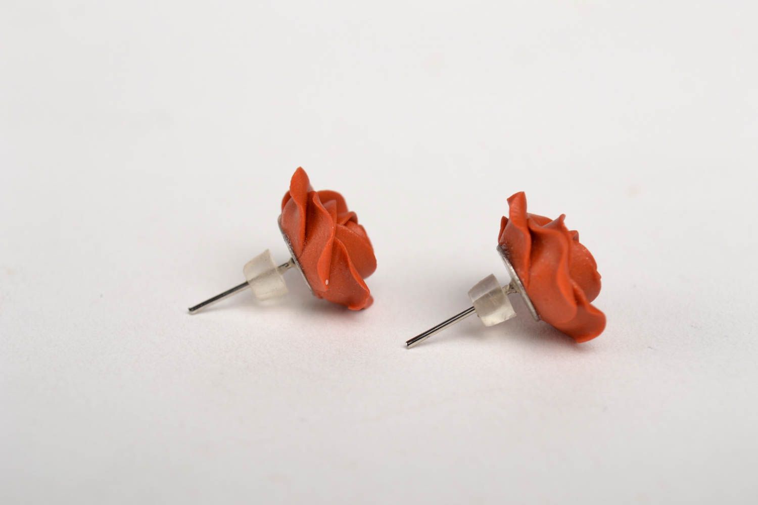 Handmade designer earrings polymer clay earrings elegant stylish jewelry photo 4