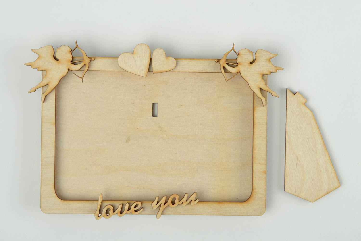 Materials for creative work handmade wooden photo frame for painting home decor photo 3