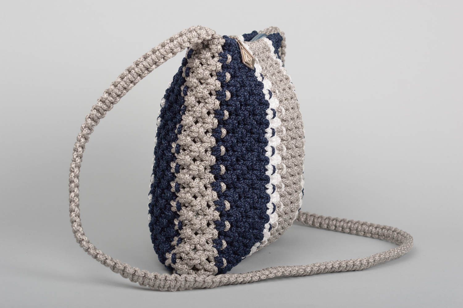 Handmade bag macrame bag designer purses fashion accessories gifts for women photo 2