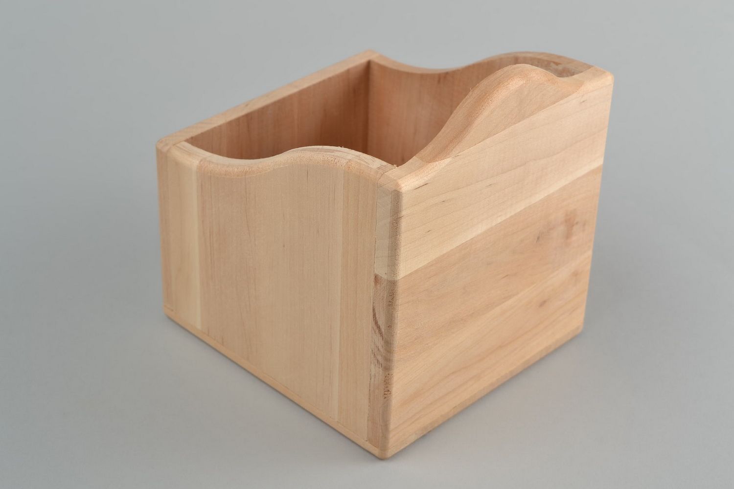 DIY handmade designer carved wooden blank spice box for creative work photo 3