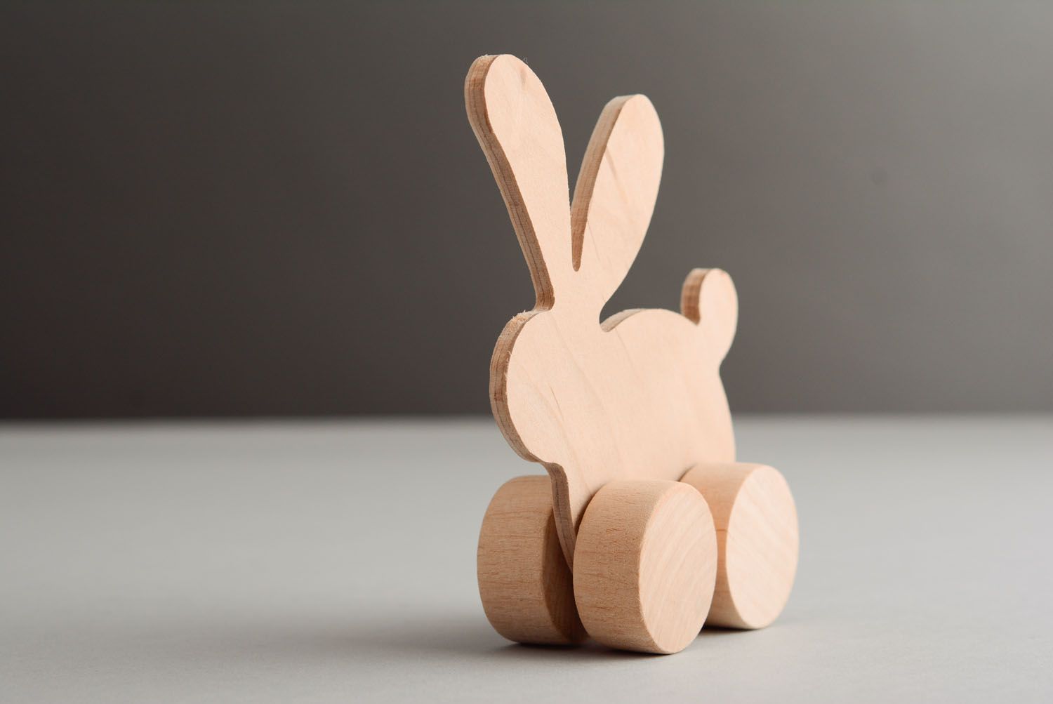 Wooden toy for painting Hare photo 2