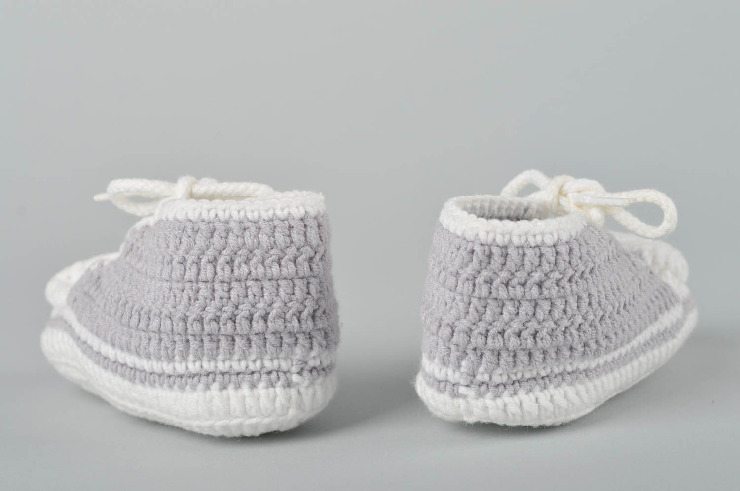 Handmade baby shoes crochet baby shoes toddler shoes goods for toddlers photo 4