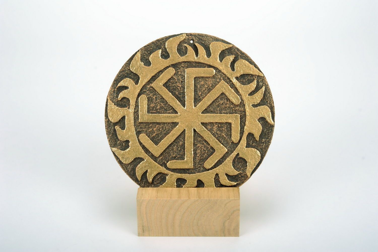 Keramik-Wandbild Lada-Kreuz foto 1