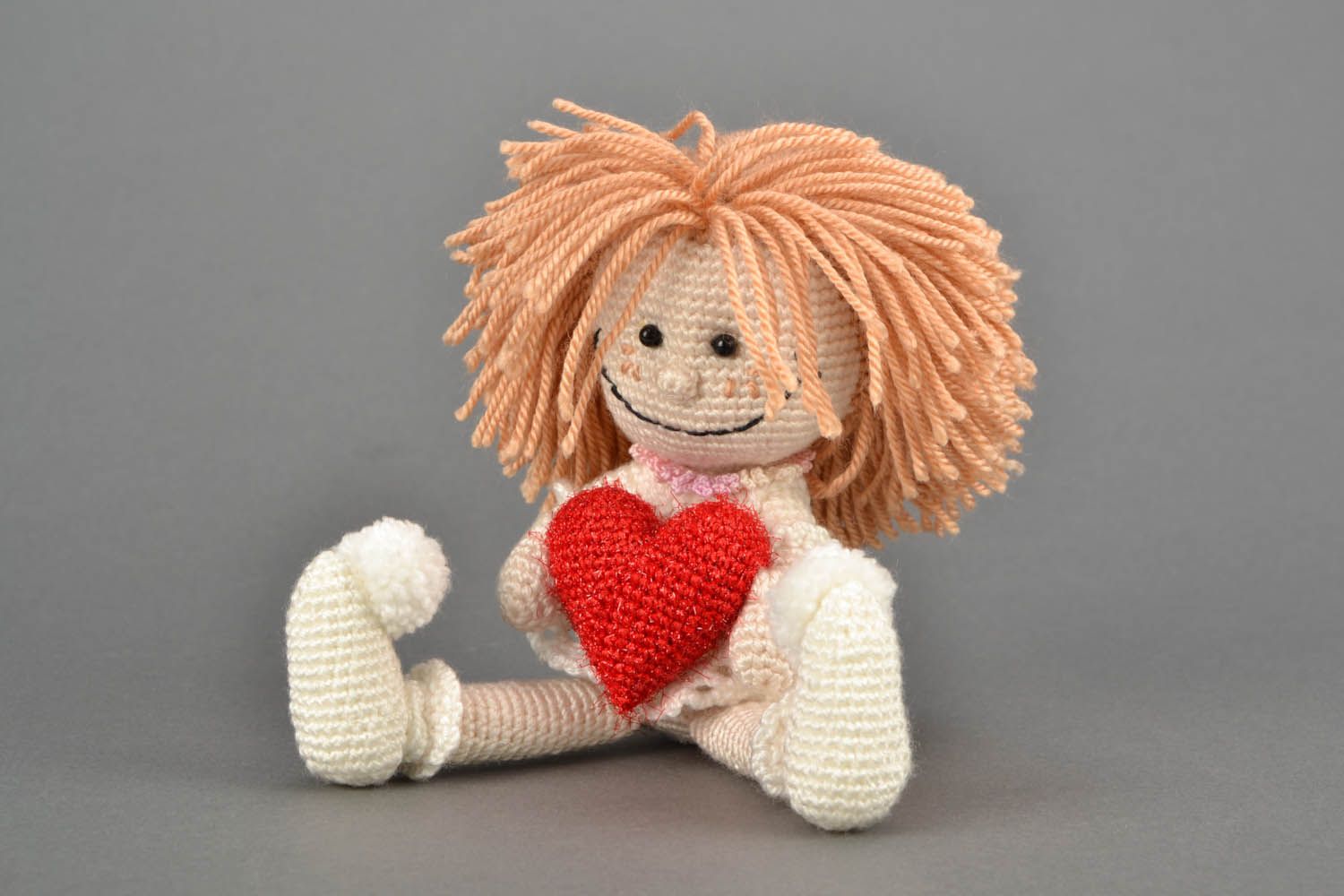 Soft crocheted doll photo 3