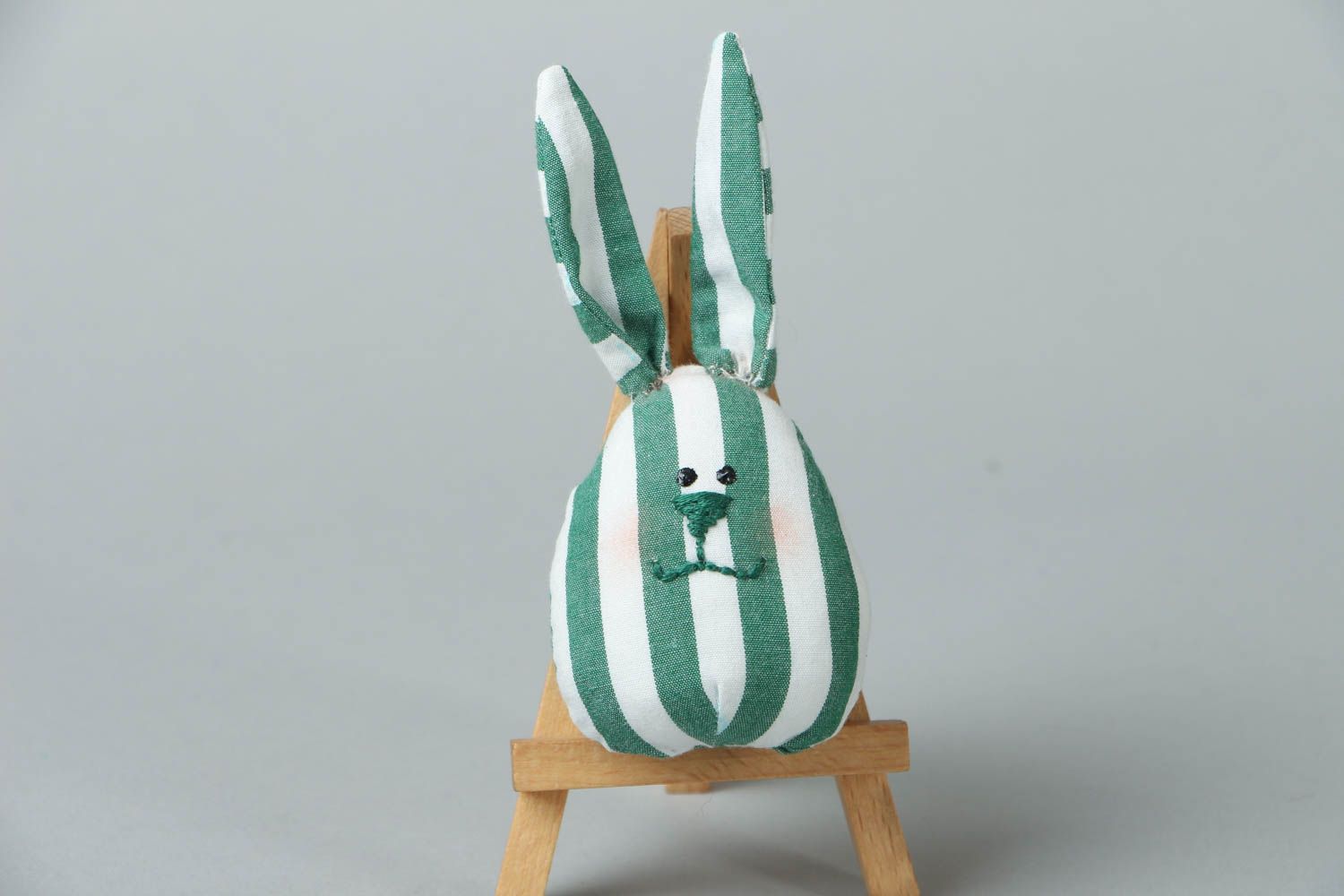 Handmade soft toy Easter Bunny photo 1