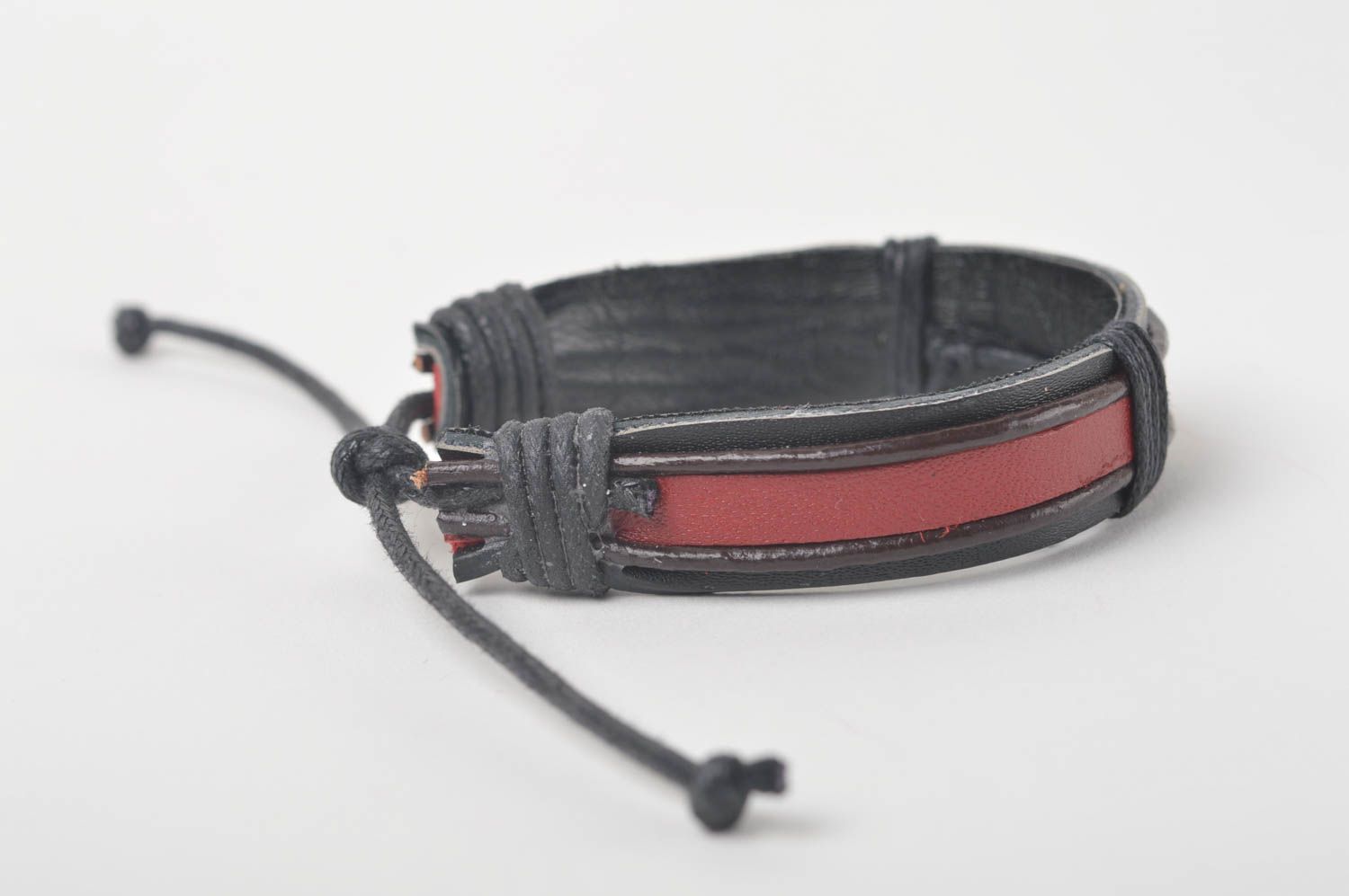 Stylish handmade unisex leather bracelet cool jewelry designs gift ideas photo 3