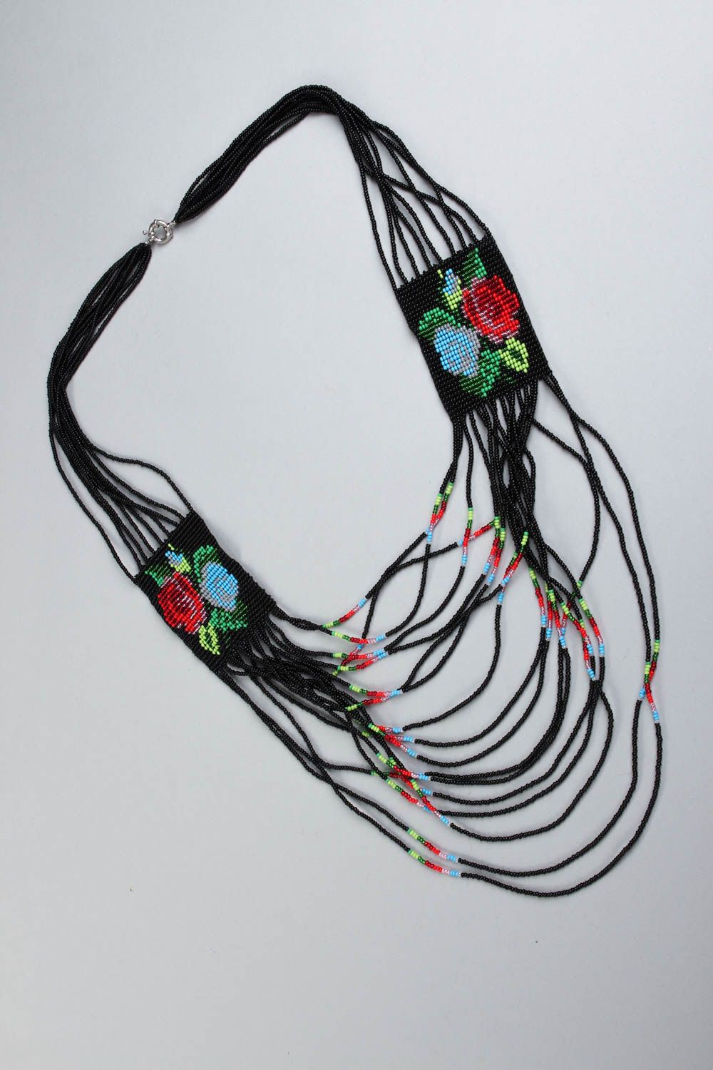 Beautiful handmade beaded necklace woven gerdan necklace fashion accessories photo 1