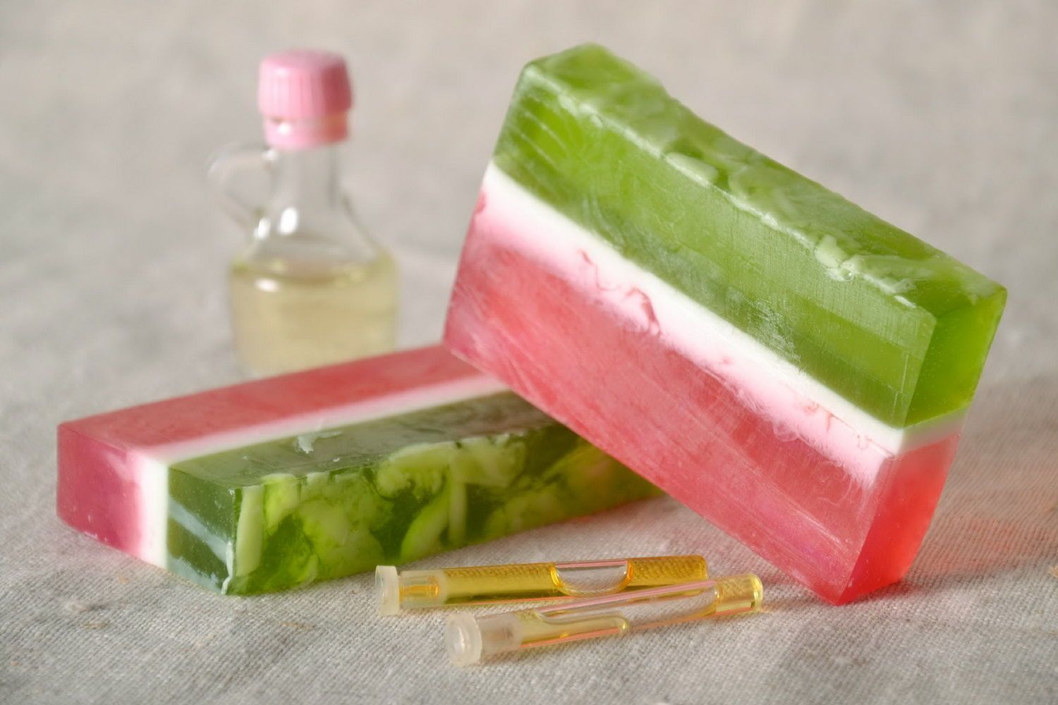 Loaf soap with essential oils photo 1