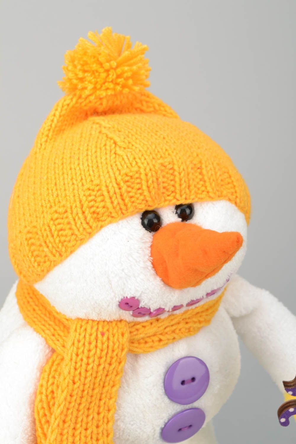 Soft toy Snowman photo 3