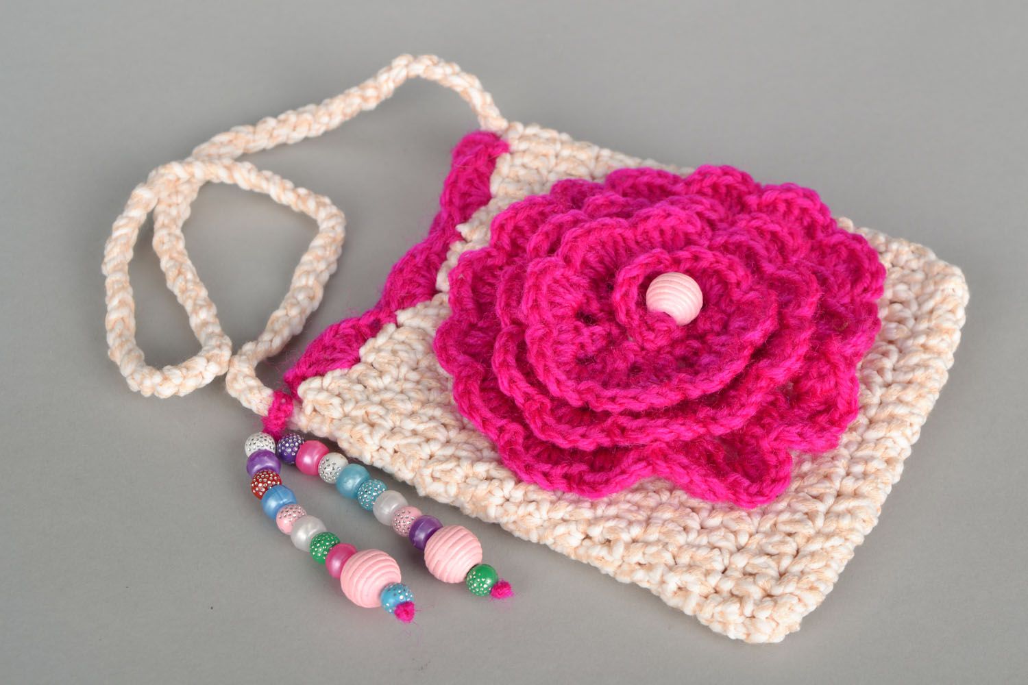 Crochet bag for a girl photo 3