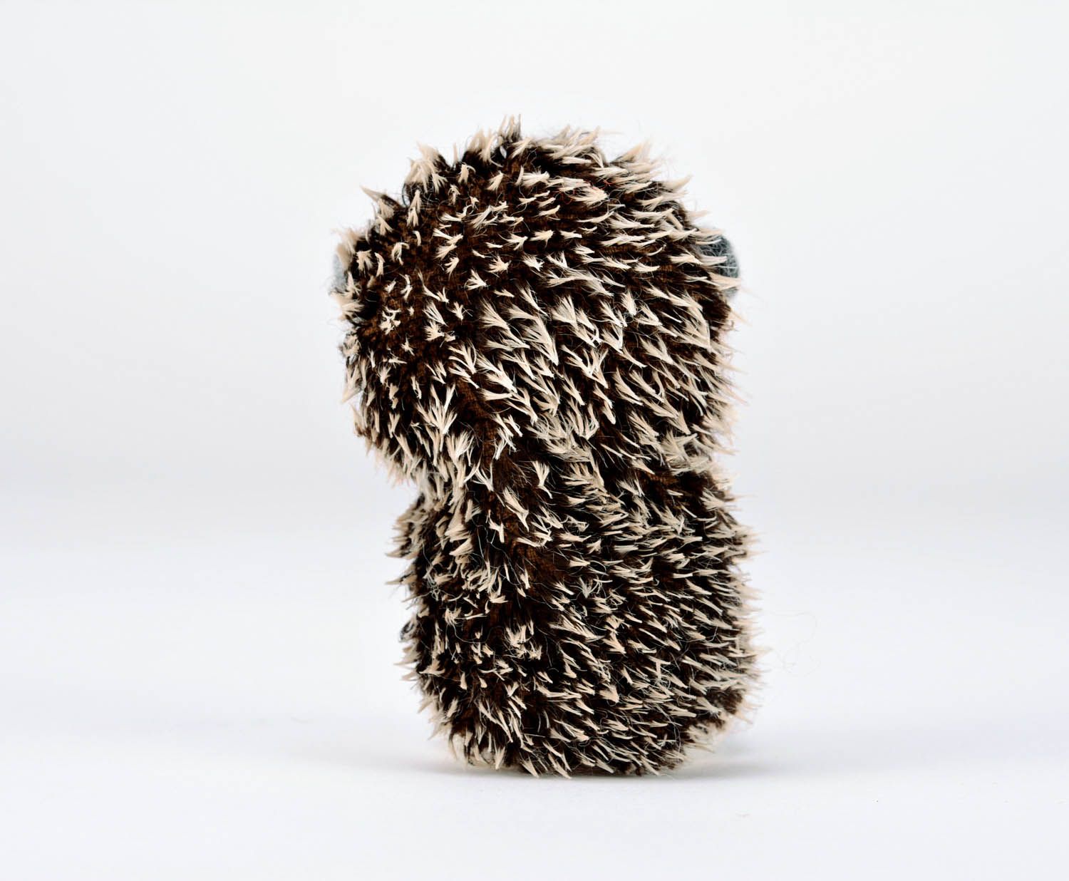 Toy made of felting wool Hedgehog photo 5