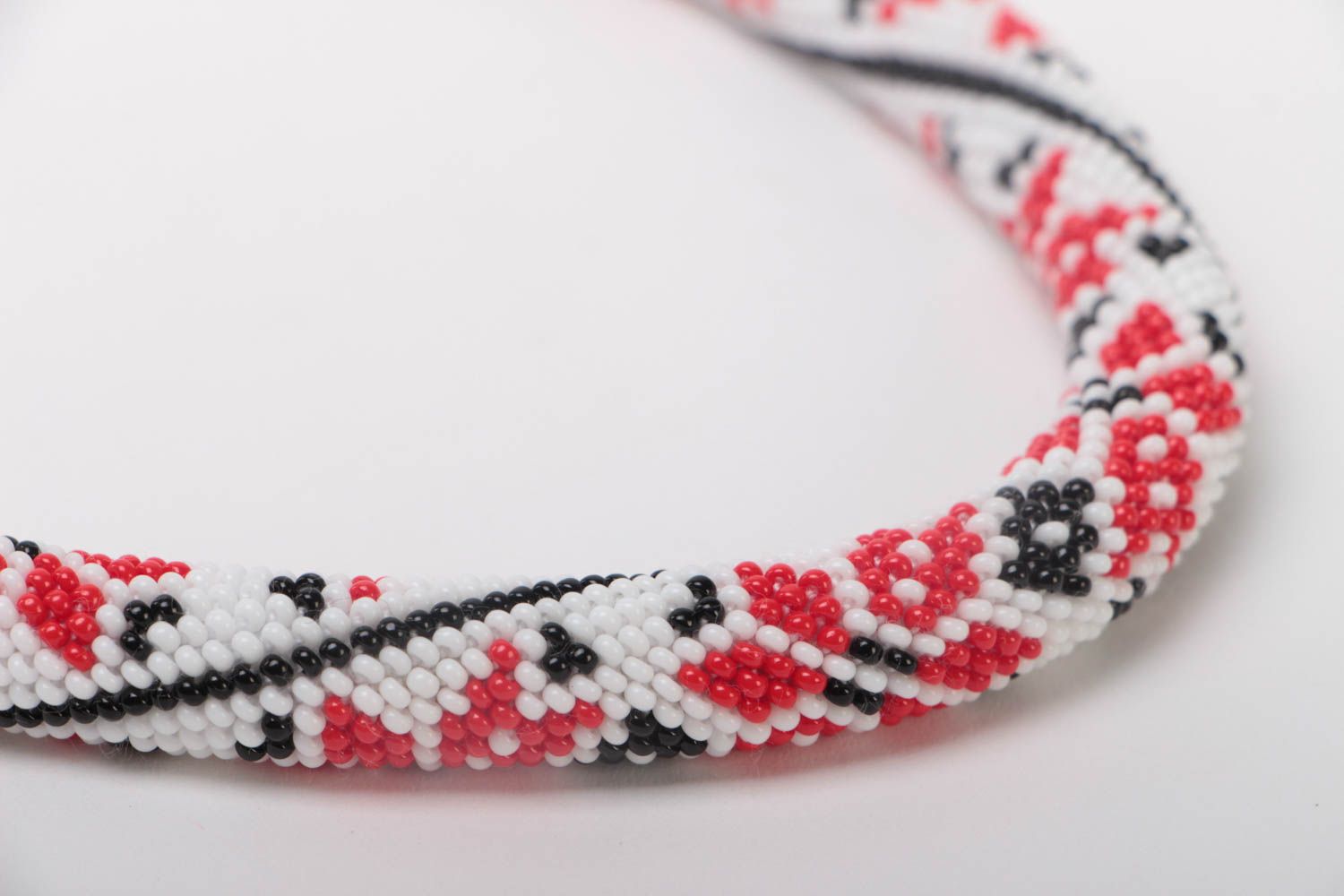 Collar artesanal de abalorios accesorio étnico regalo original  foto 3
