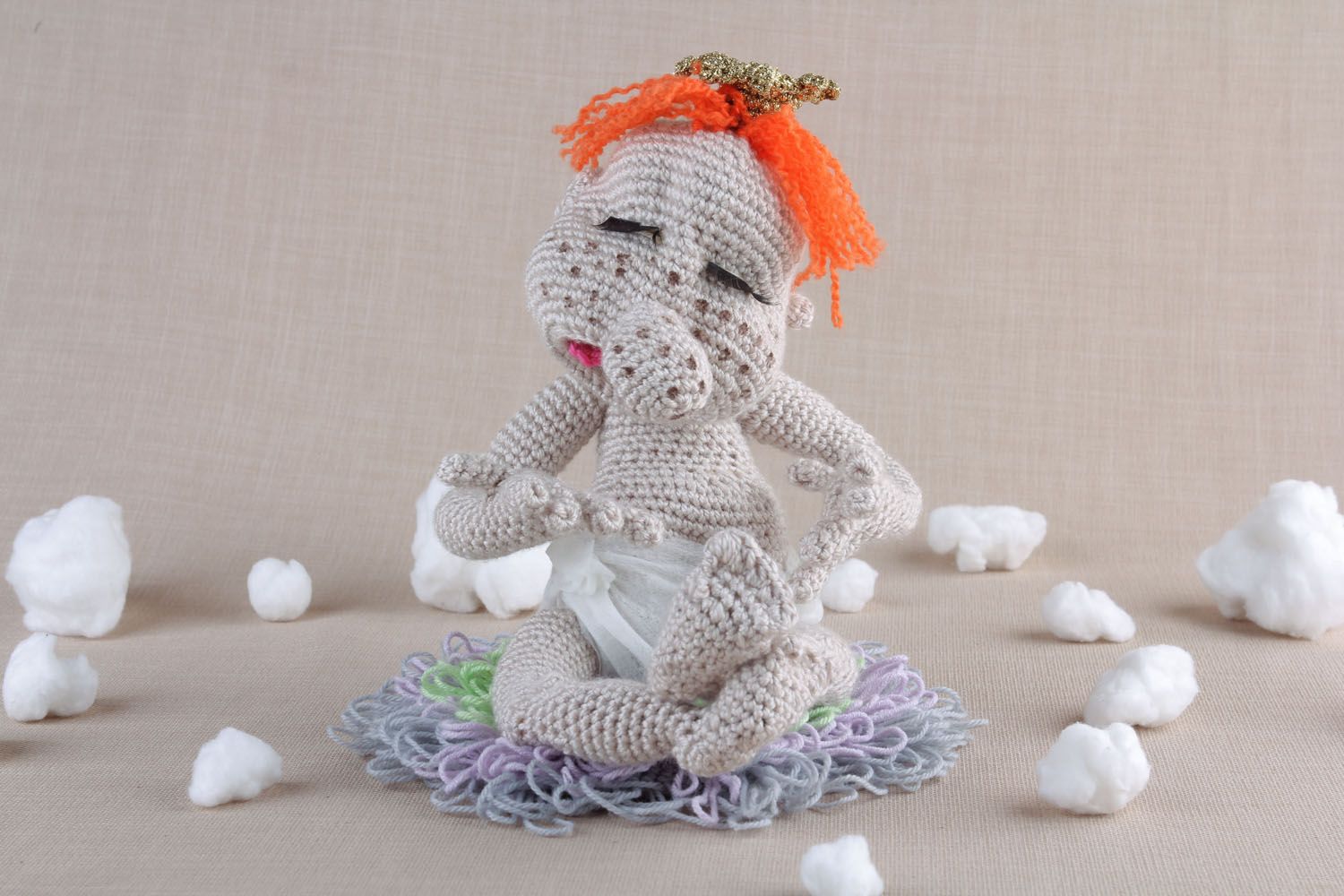 Hand crocheted soft toy photo 1