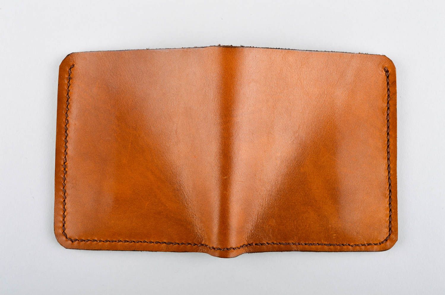Male stylish purse beautiful handmade accessories brown leather present photo 4