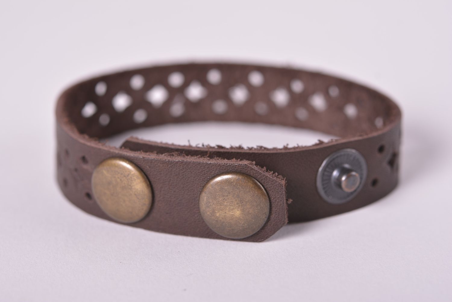 Leather accessory handmade leather bracelet leather bracelets for women photo 4