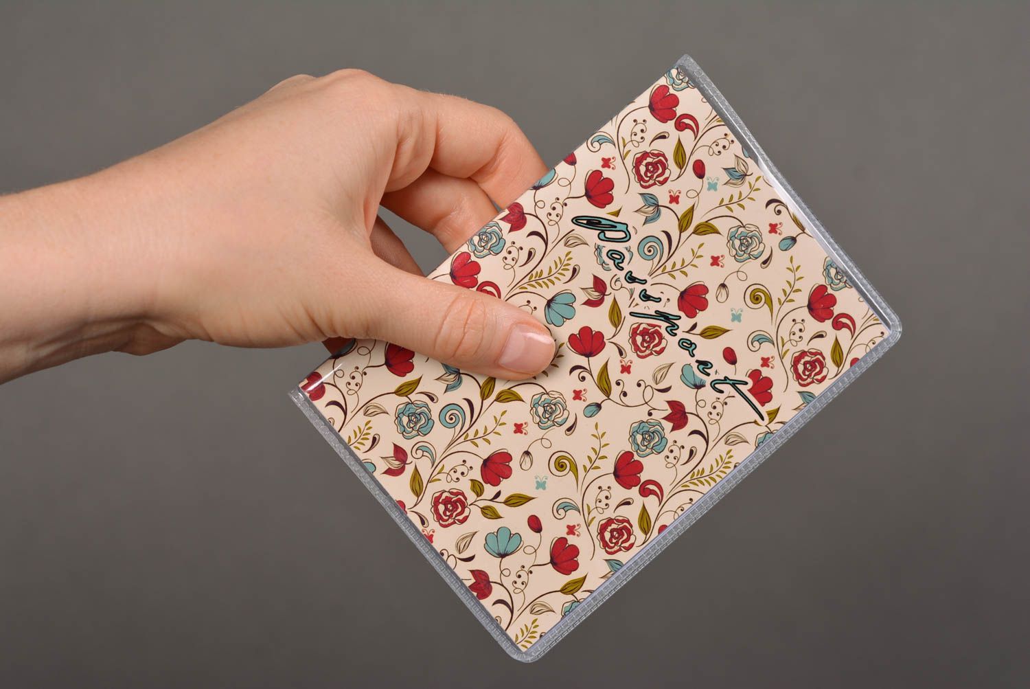 Unusual handmade passport cover accessories for girls unusual gift ideas photo 4