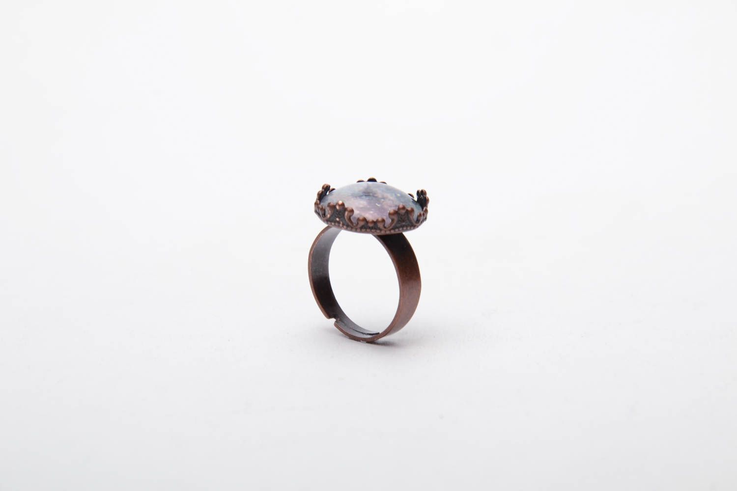 Ring with print of adjustable size photo 4