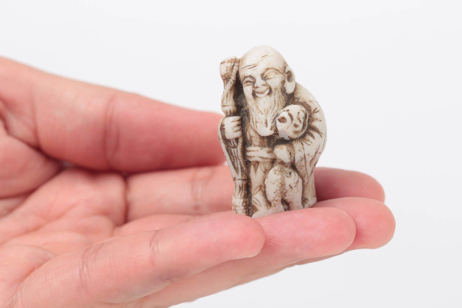 Unusual homemade miniature figurine handmade statuette art gallery gift ideas photo 5