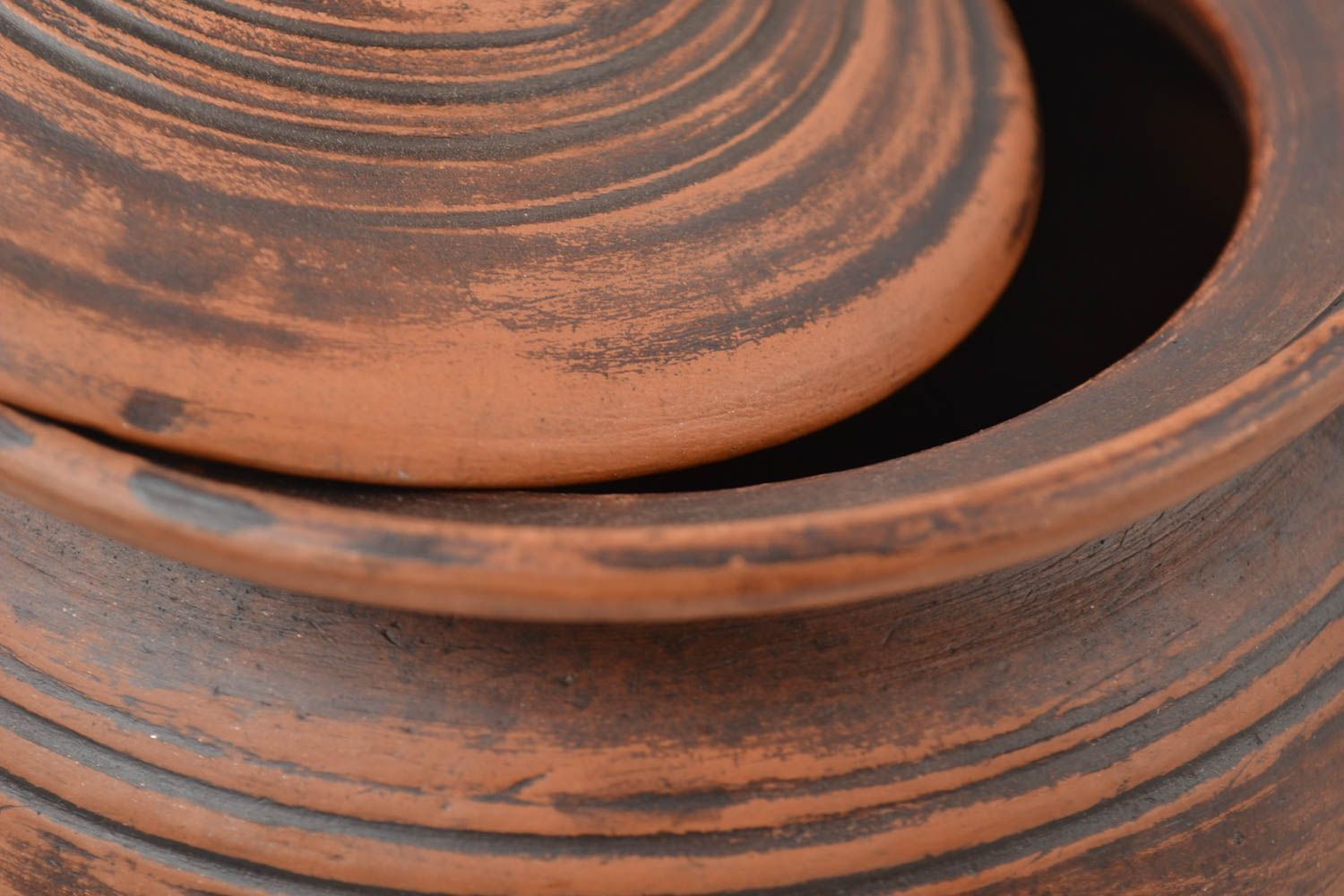 Ceramic kitchenware unusual handmade pots beautiful lovely interior decor photo 3