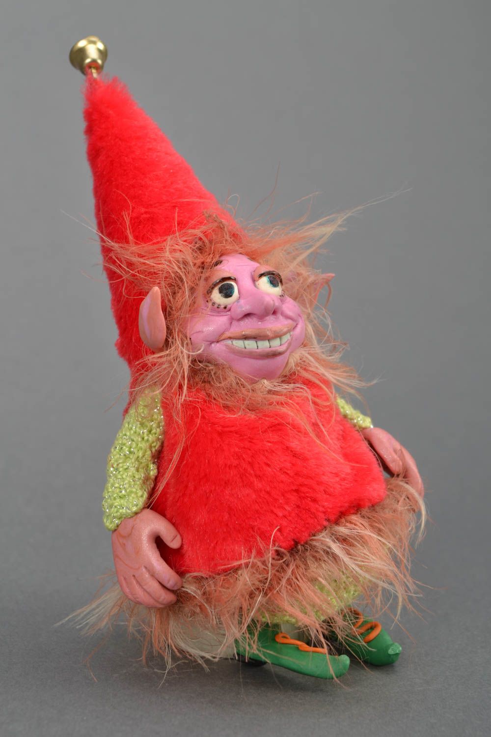 Jouet décoratif fait main Gnome photo 3