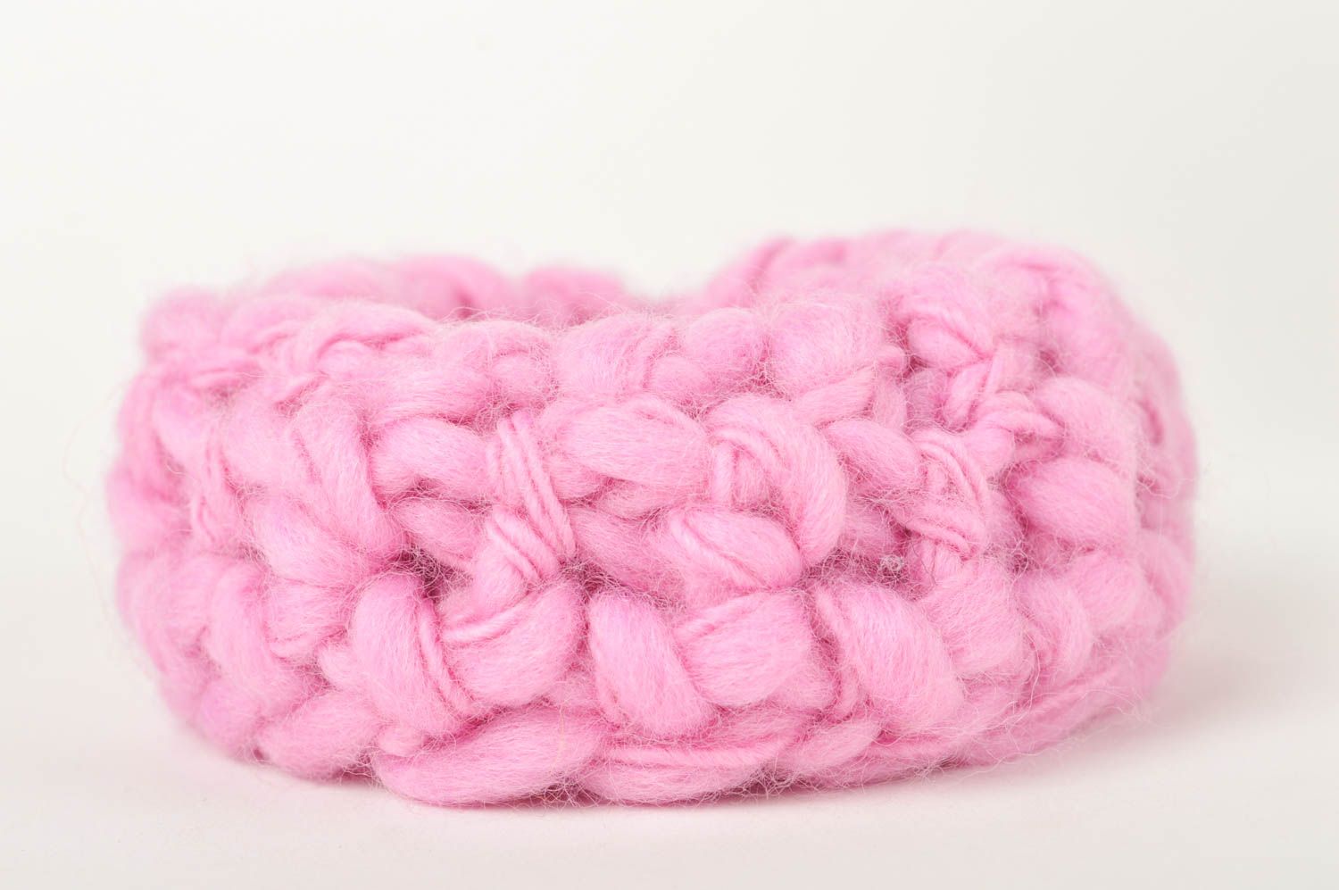 Pulsera de hilos de lana hecha a mano accesorio para mujeres regalo original foto 5