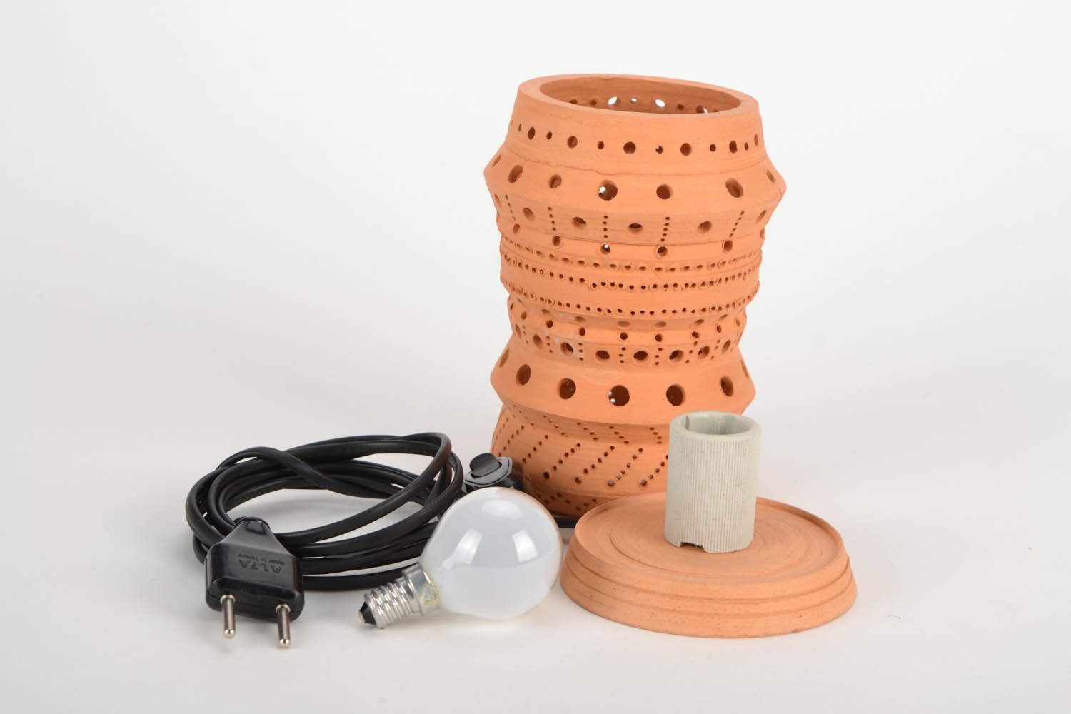 Lámpara cerámica de mesa foto 3