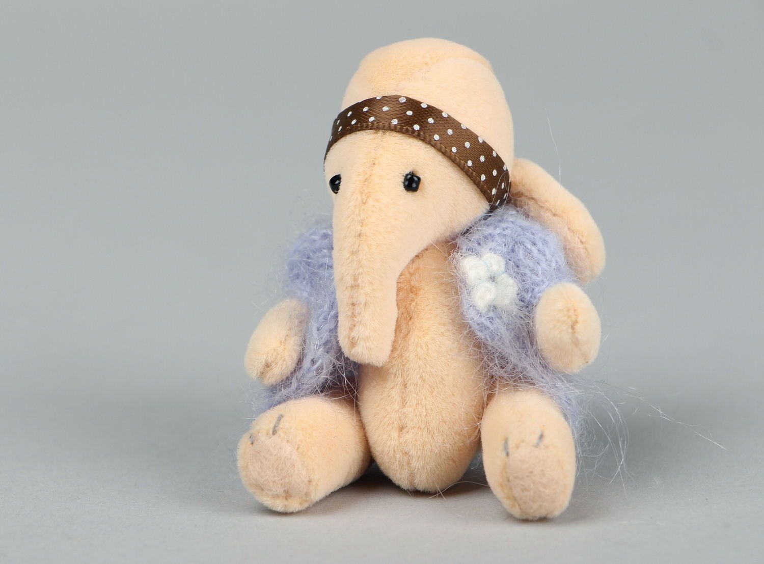 Handmade Spielzeug Elefant Adel foto 1