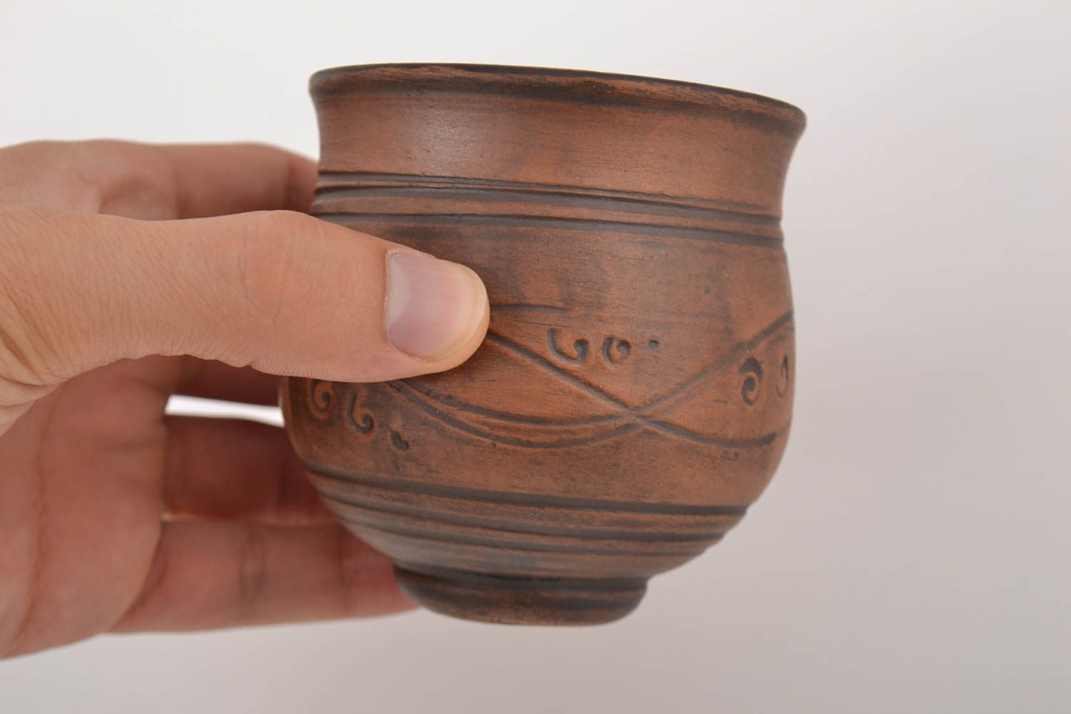 Vaso de porcelana original hecho a mano utensilios de cocina regalo original foto 2