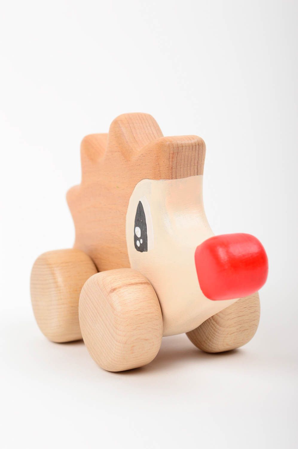 Wooden toy made of beech handmade accessories unusual stylish home decor photo 4