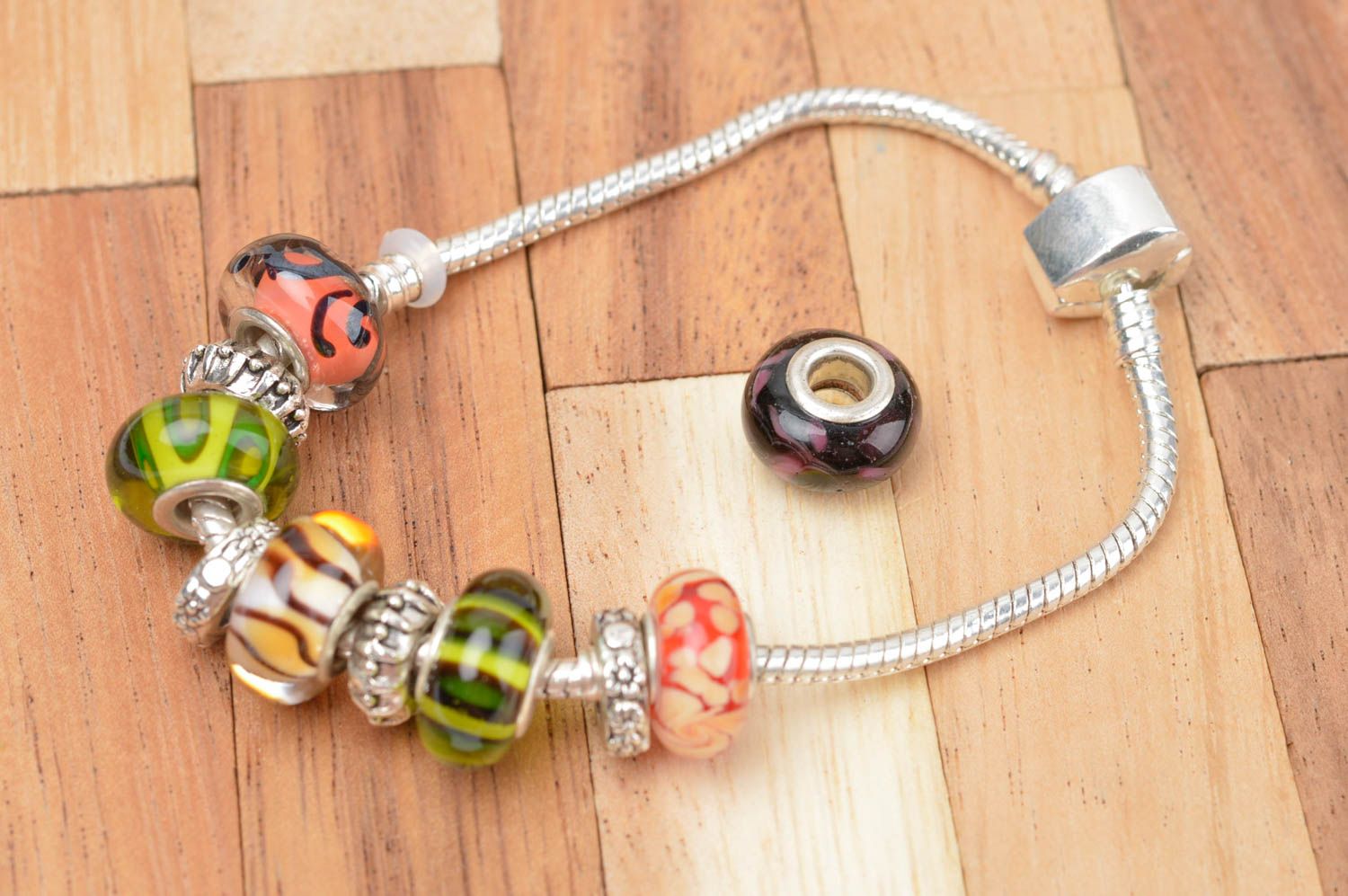 Handmade glass bead jewelry making ideas unusual jewelry findings small gifts photo 4