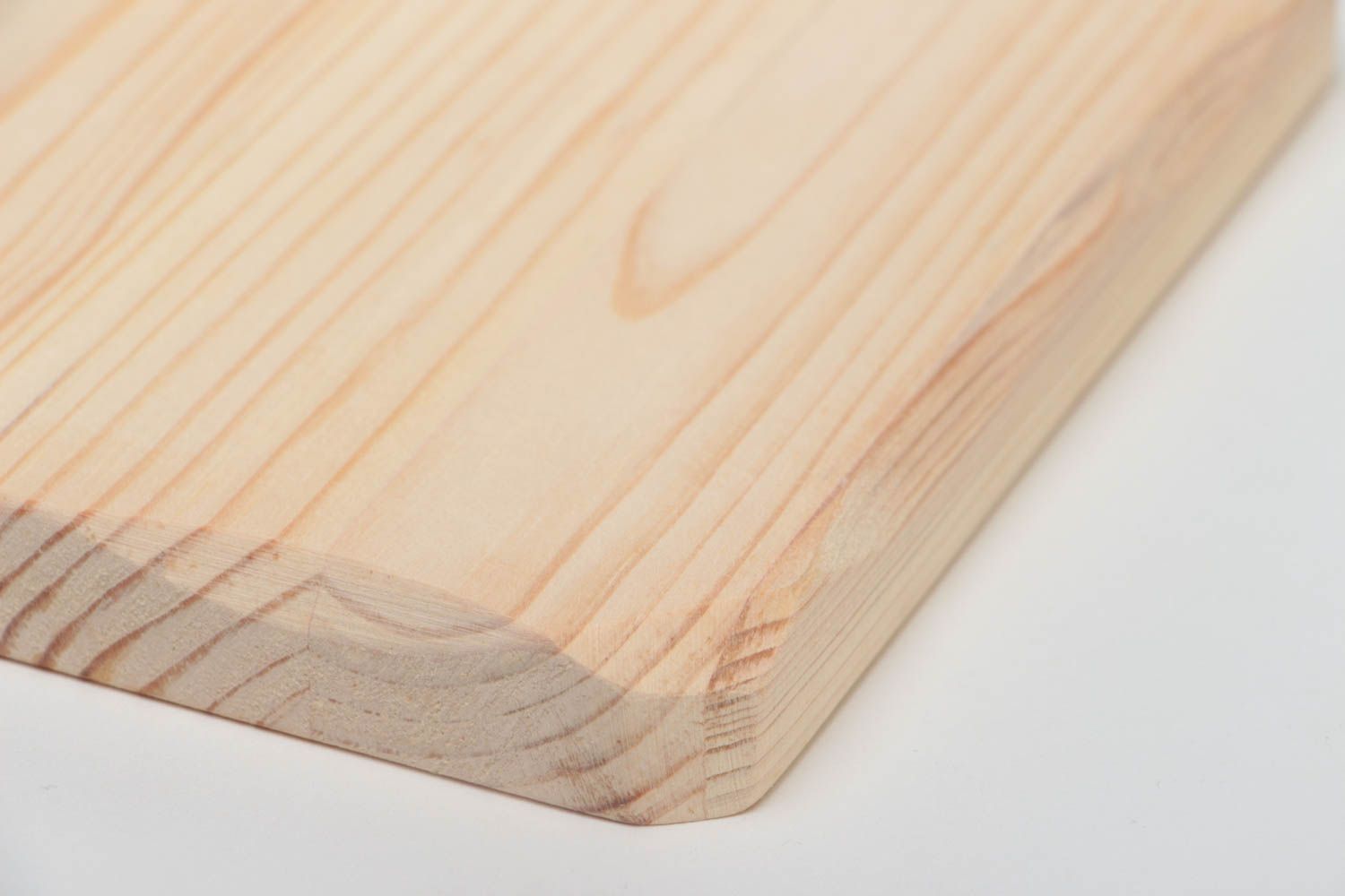 Planche carrée en bois de pin pour serviettage ou peinture faite main décor photo 3