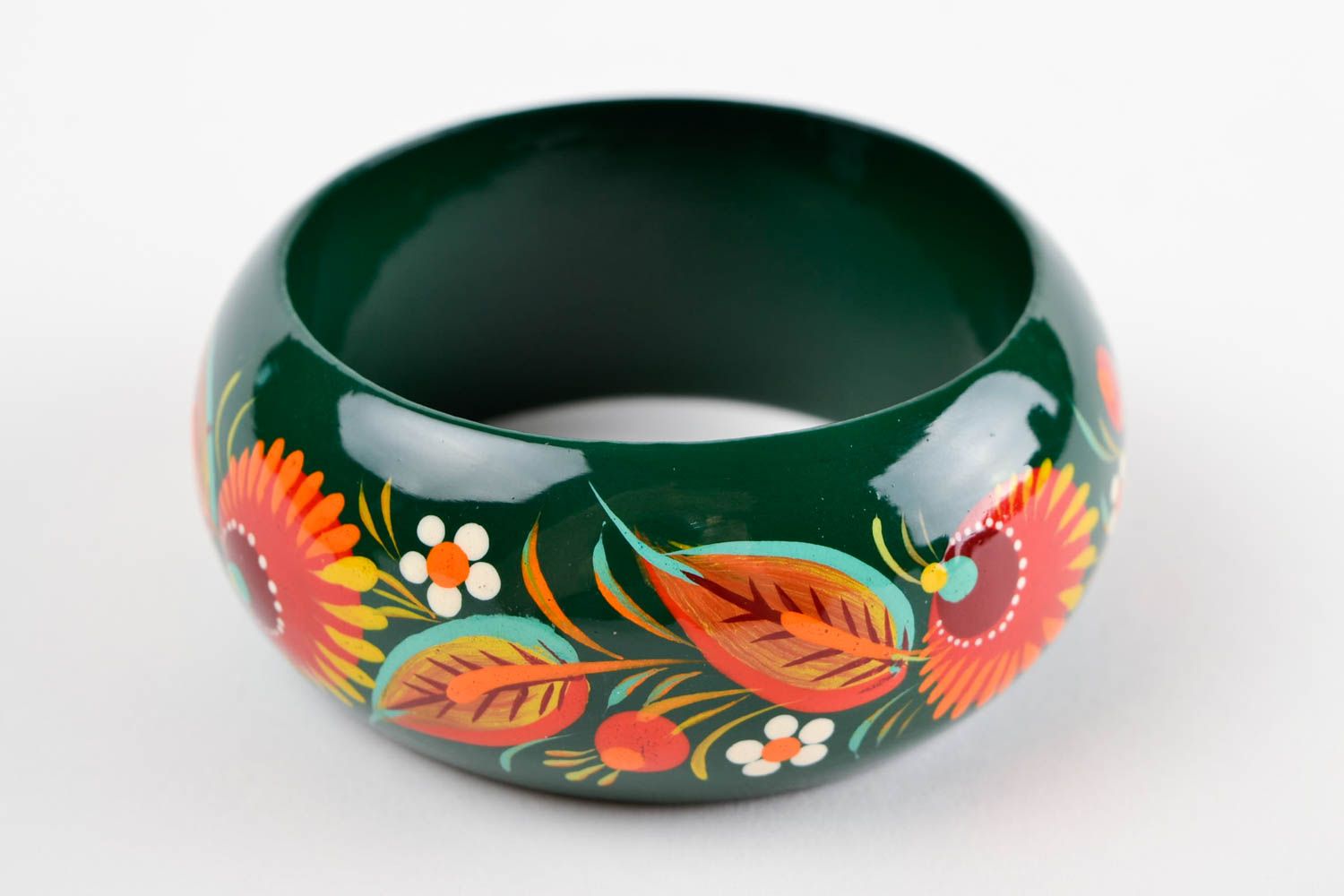 Handgemachtes Damen Armband Schmuck für Frauen Geschenk für Frauen grün ethnisch foto 6