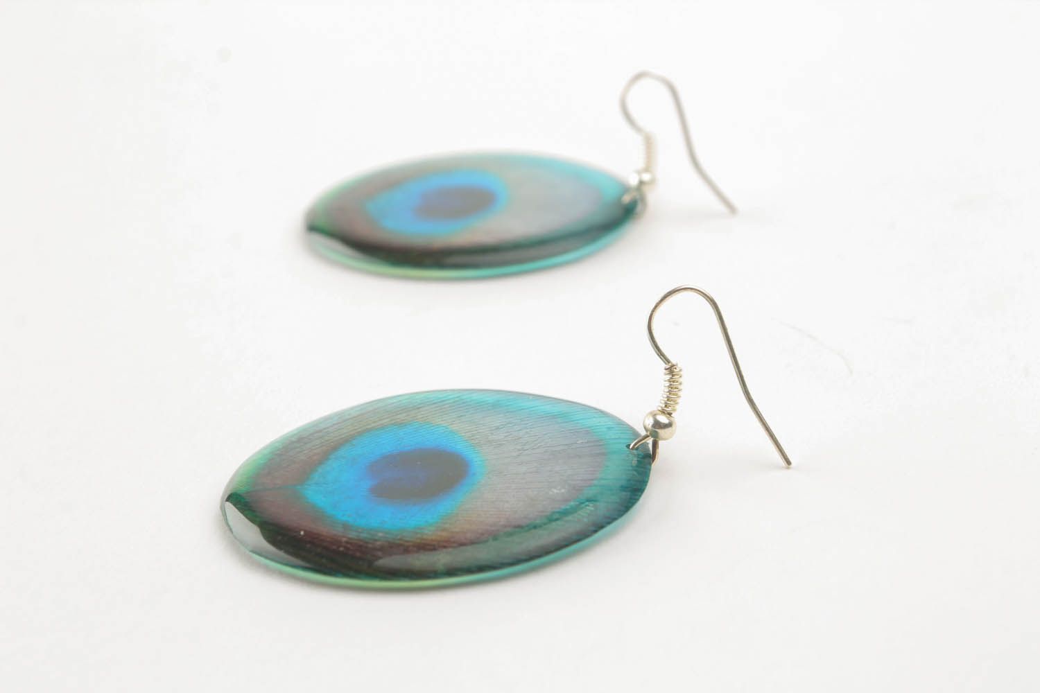 Earrings with photoprint photo 3