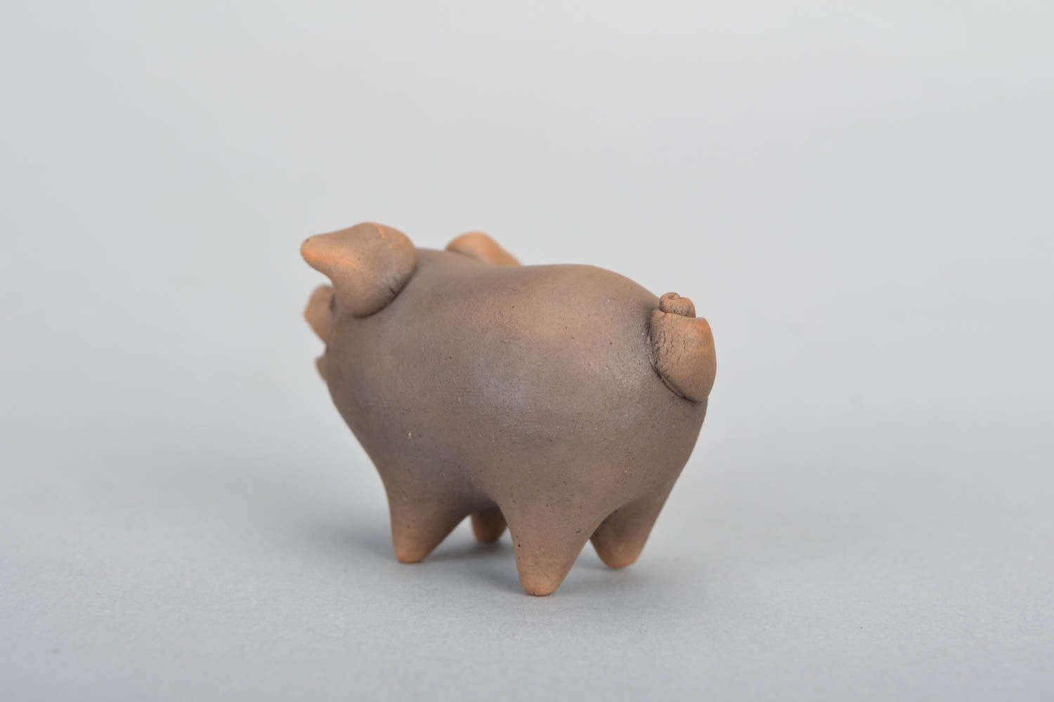 Ceramic rattle pig photo 4