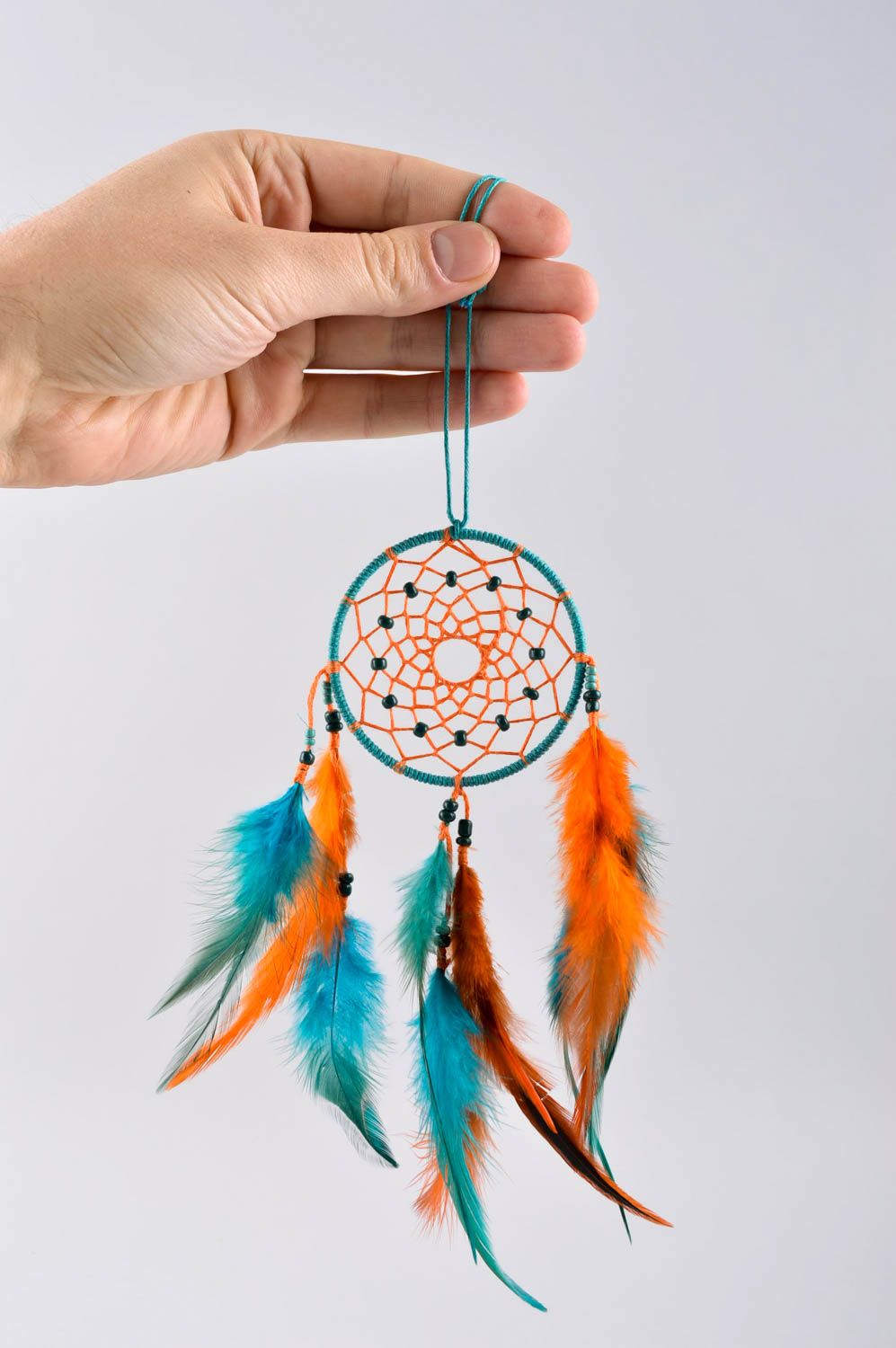 Dreamcatcher amulet handmade talisman woven dreamcatcher decorative use only photo 5