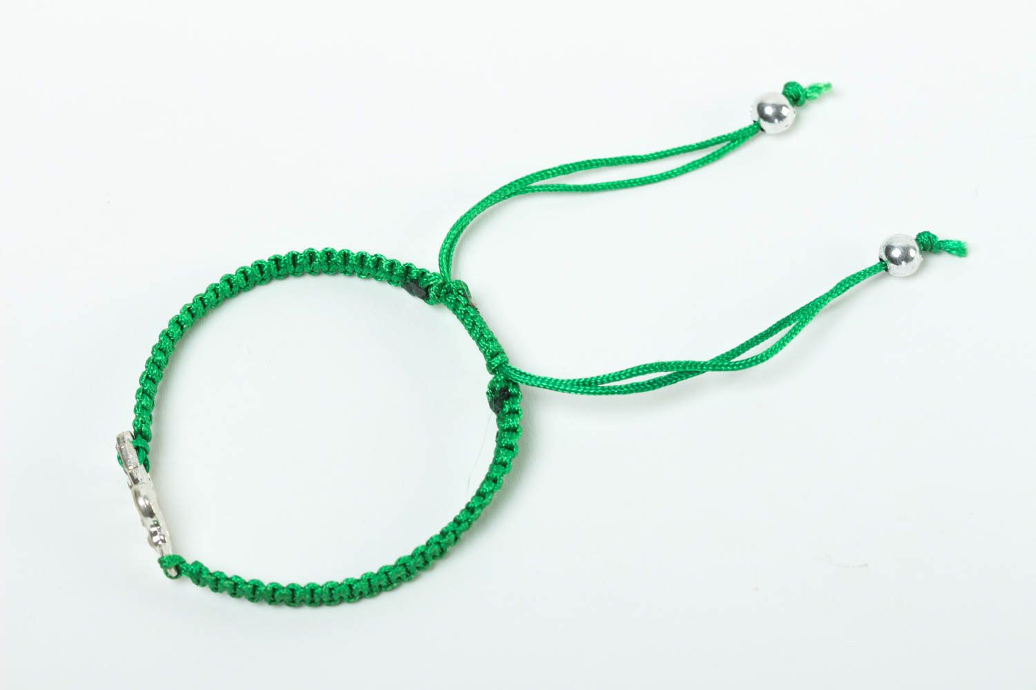 Stylish handmade friendship bracelet, woven cord bracelet beautiful jewellery photo 2