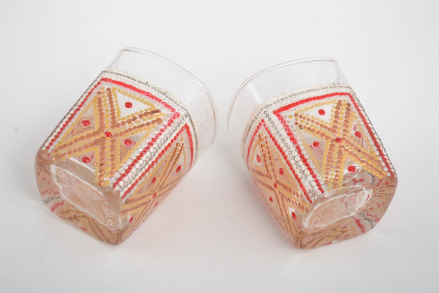 Vasos de vidrio artesanales para whiskey copas de cristal regalo original  foto 3