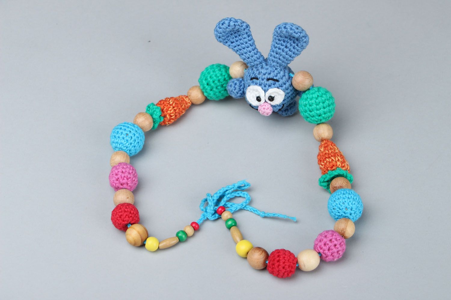 Sling bead necklace Bunny photo 1