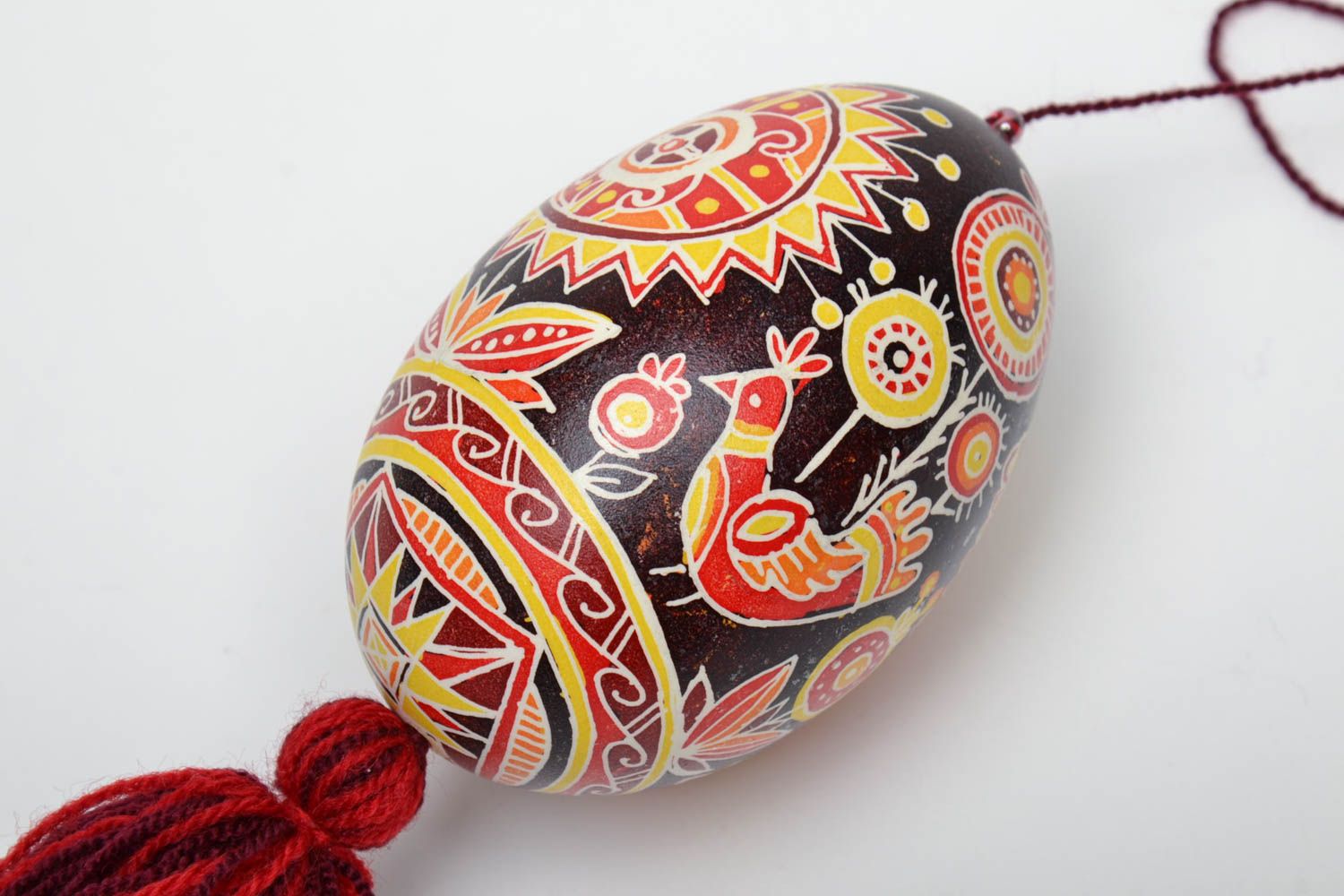 Handmade Easter egg pendant photo 4