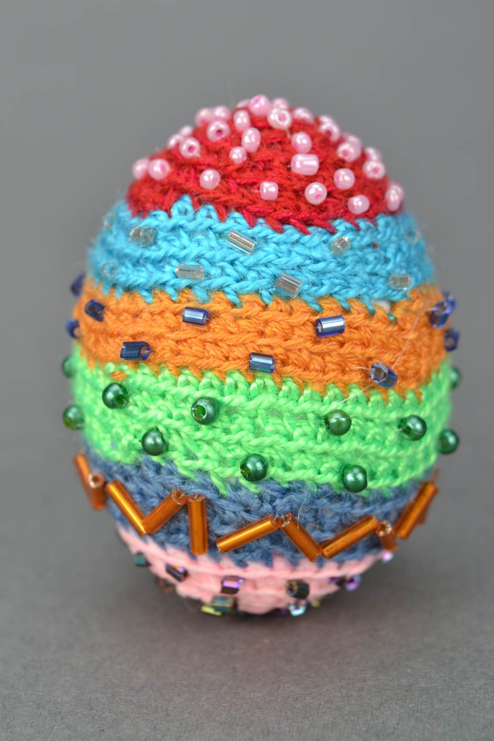 Crochet Easter egg Bright photo 4