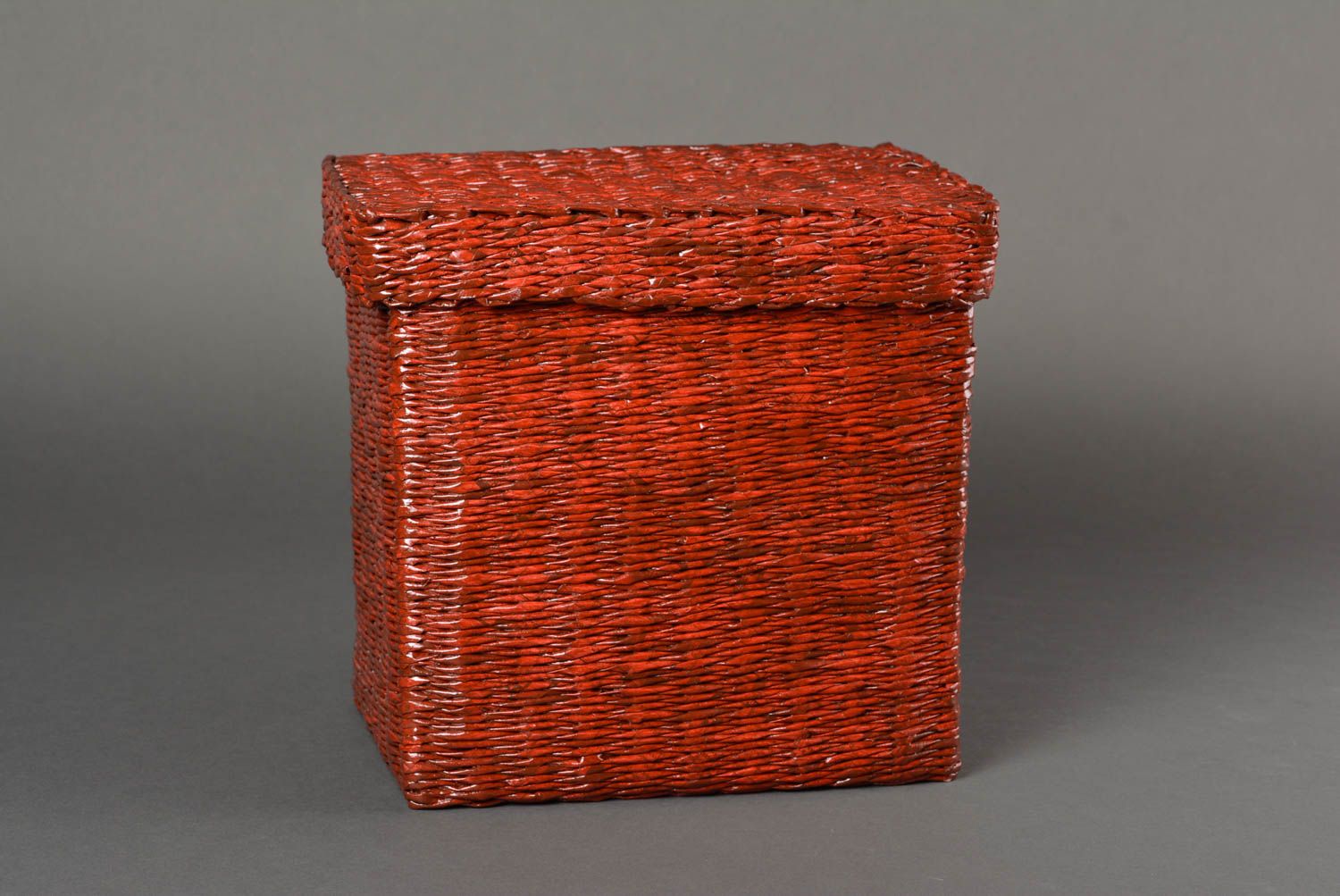 Unusual handmade woven basket paper box design newspaper craft bedroom designs photo 1