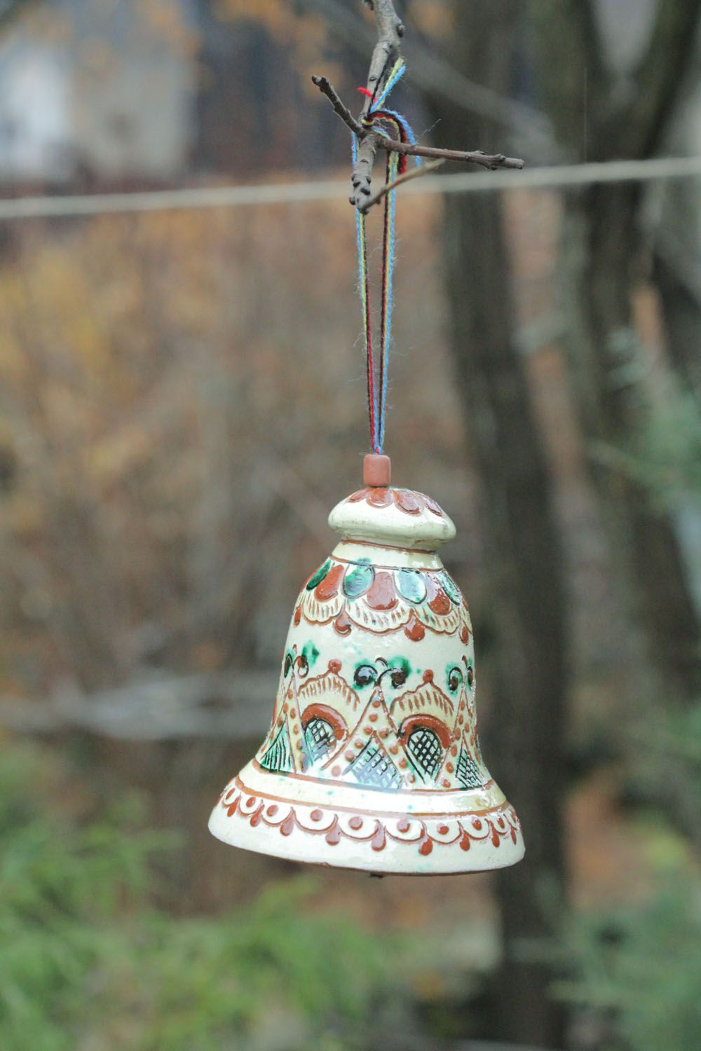 Homemade decorative bell photo 1