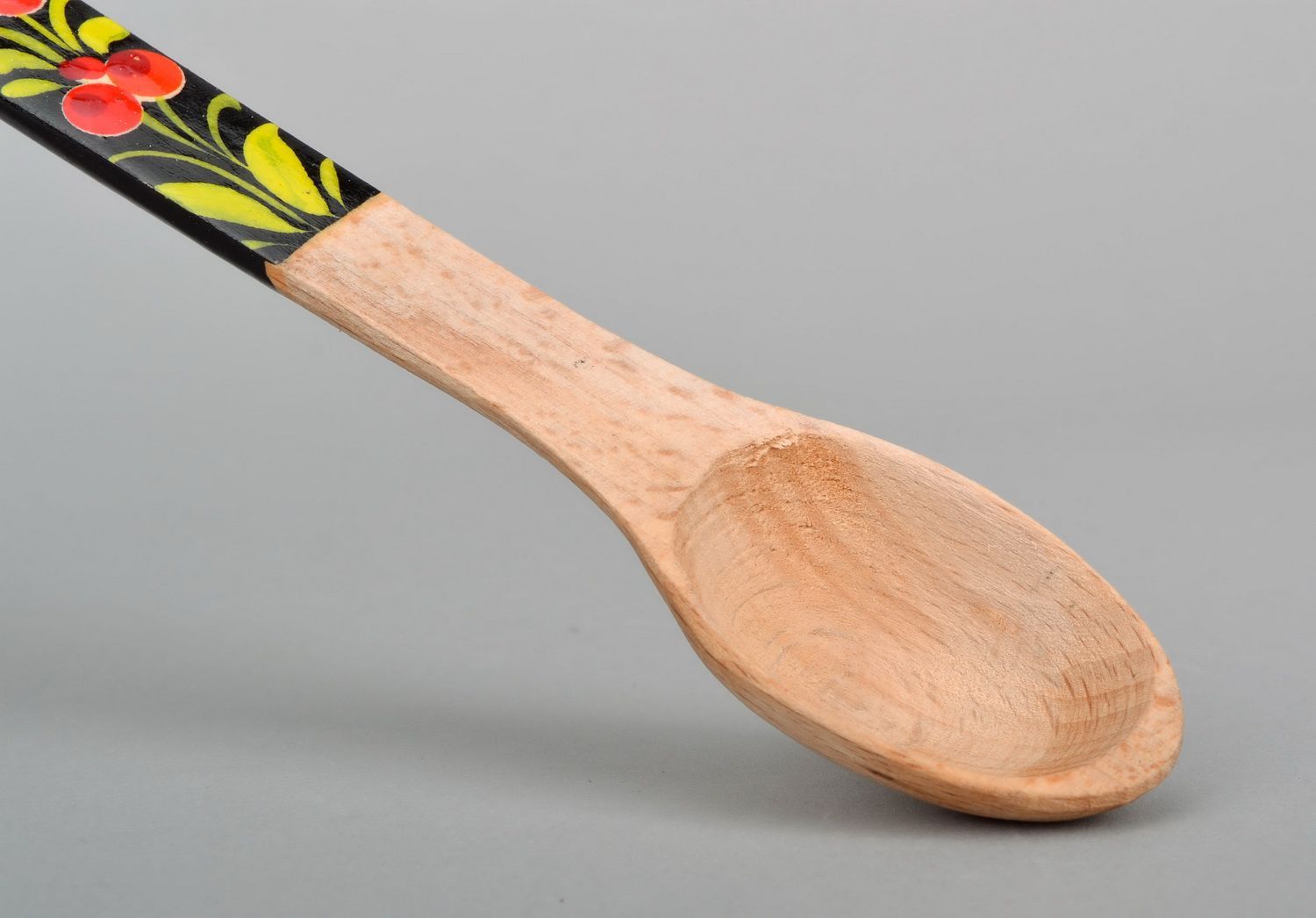 Handmade wooden tablespoon  photo 3