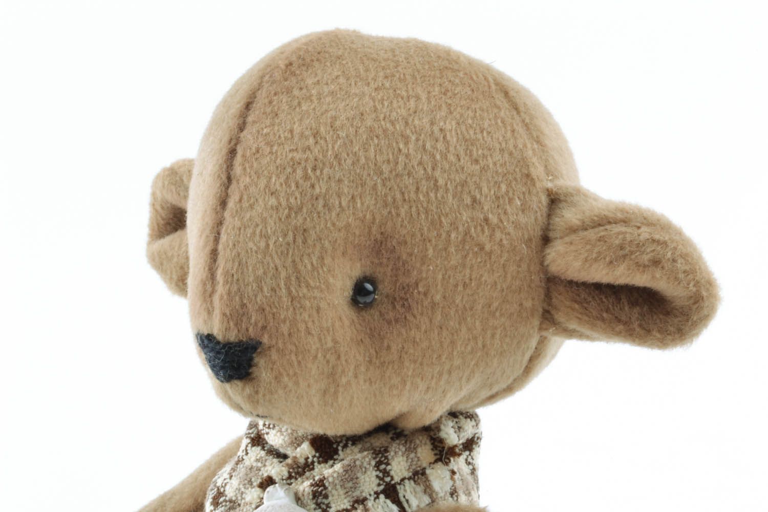 Soft bear made of viscose fabric photo 2