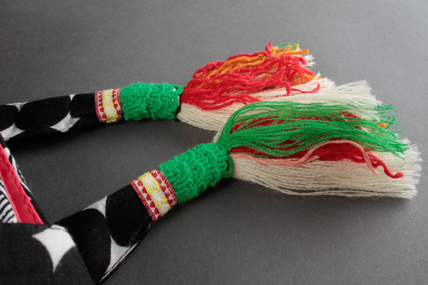 Handgefertigte Umhängetasche Damen Designer Tasche Frauen Geschenk aus Baumwolle foto 5