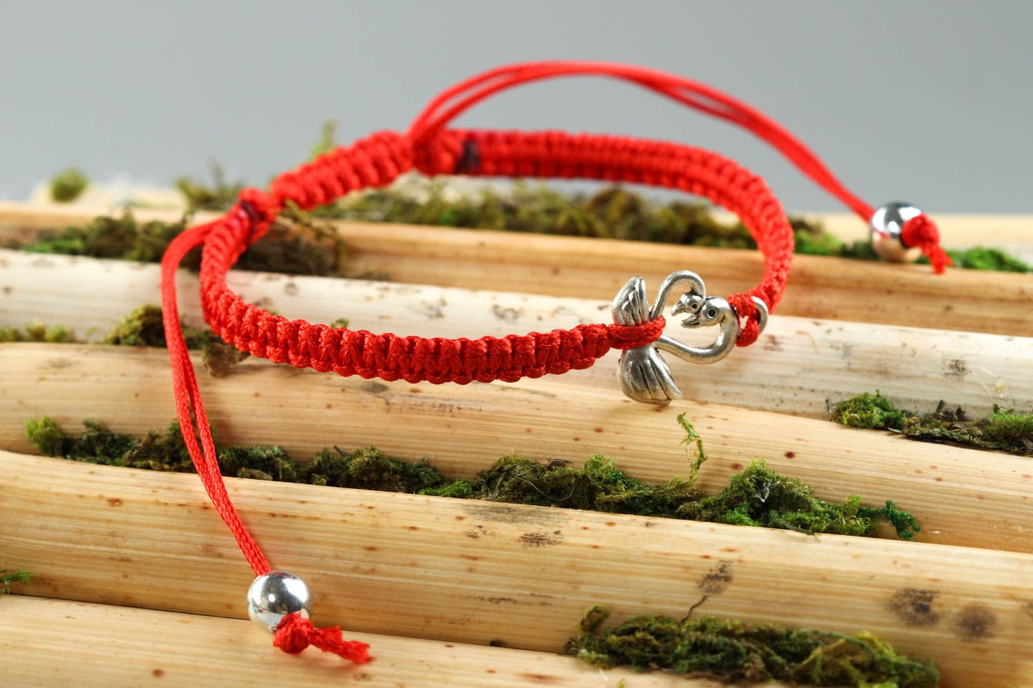 Stylish handmade textile bracelet woven friendship bracelet handmade gifts photo 1